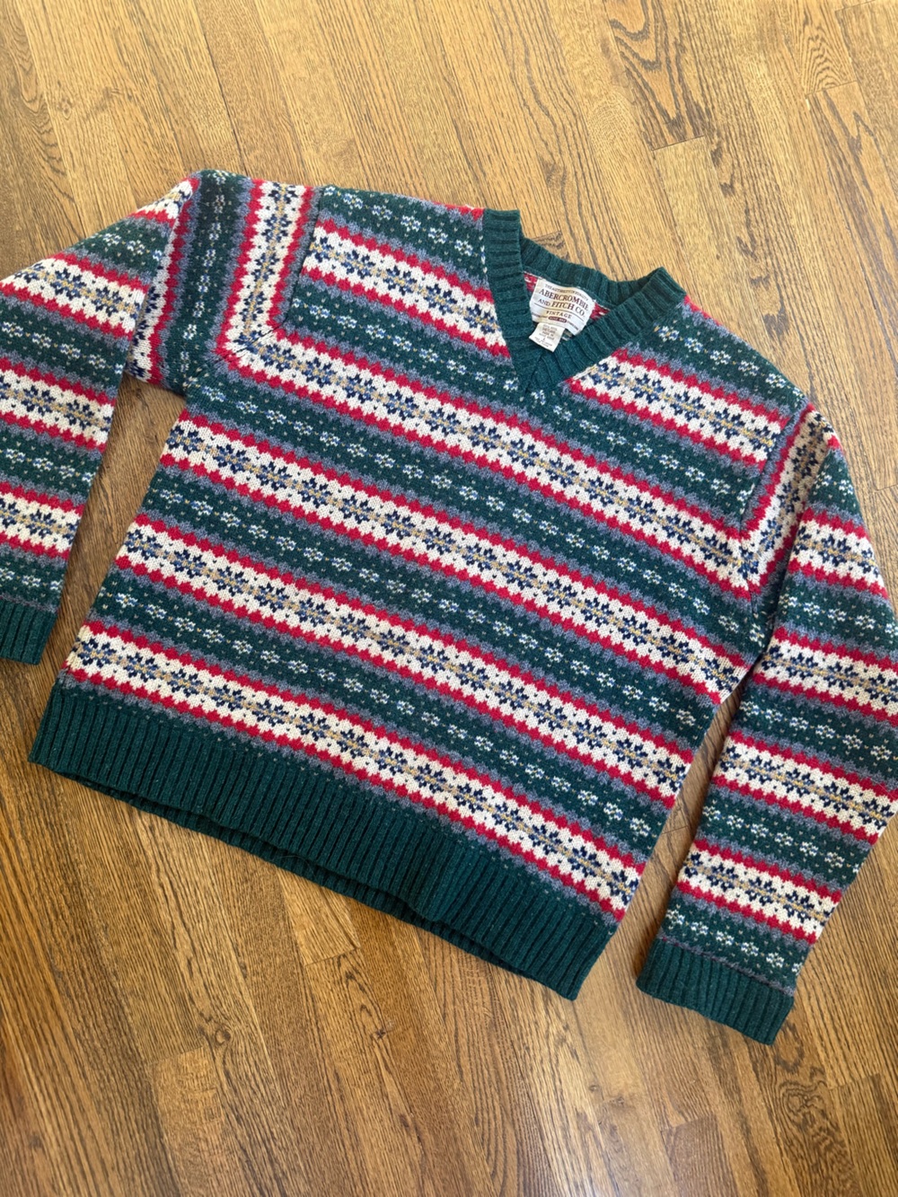 Vintage Abercrombie & Fitch Womenโs Wool Sweater